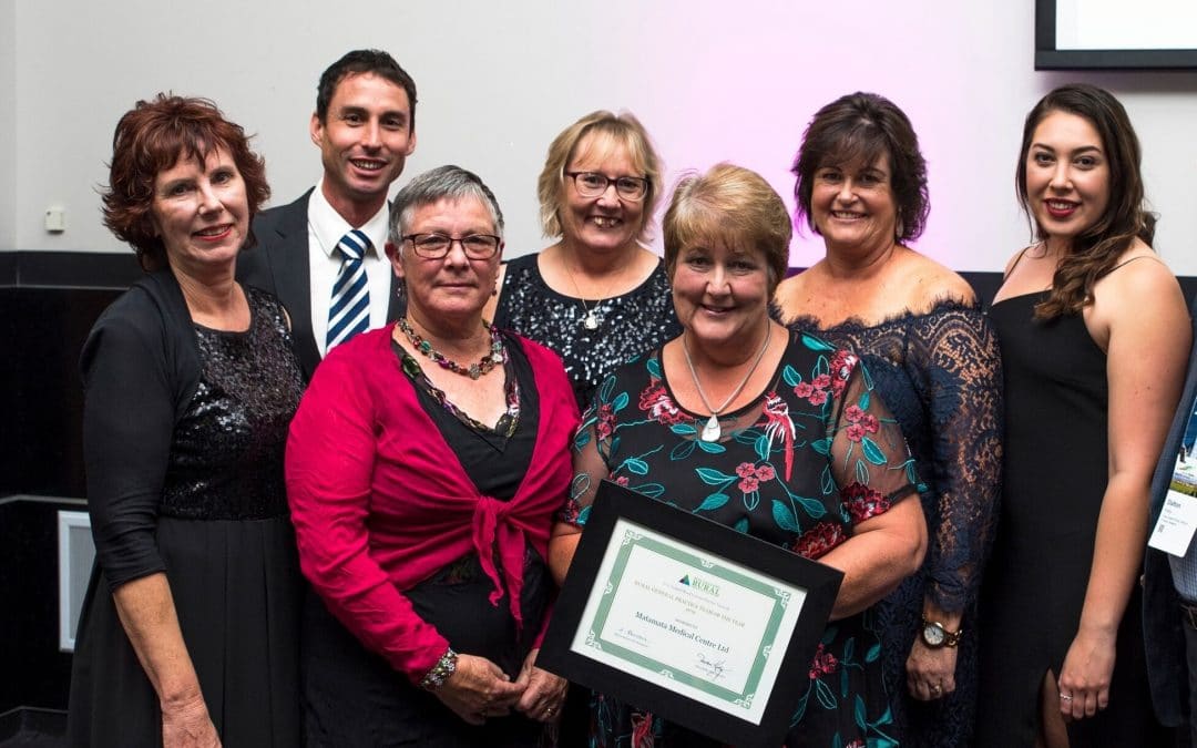 Matamata takes out “The Rural General Practice Team of the Year – 2019” Award