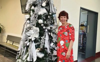A huge thank you to Eileen for the stunning Christmas trees she decorates every year!